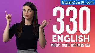 330 English Words Youll Use Every Day  Basic Vocabulary 73 [upl. by Genevra]