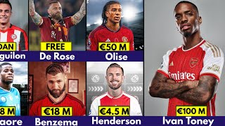 🚨 ALL CONFIRMED WINTER TRANSFER 204✅️ IVAN TONEY TO ARSENAL 🔥 HENDERSON OLISE BENZEMA DE ROSE ✅️ [upl. by Emoryt]