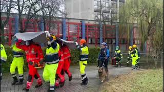 Protezione civile prova di evacuazione alla casa di riposo Emilio Biazzi [upl. by Huttan371]