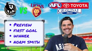 2023 AFL GRAND FINAL PREDICTIONS [upl. by Yrnehnhoj]