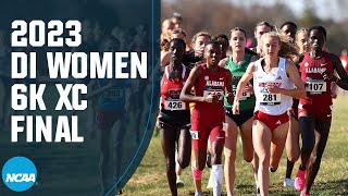 2023 NCAA DI womens NCAA cross country championship  FULL RACE [upl. by Kirre998]