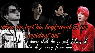 Taekook ff oneshot when he lost his boyfriend in accident but dont know it was fake [upl. by Maryn]