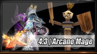 Guide  Mage  Arcane Patch 43  Talents  Glyphs  Stats  Gems  Enchants  Rotation [upl. by Eenaej]