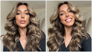 EASY OVERNIGHT HEATLESS CURLS  Robe Curls  Hair Tutorial [upl. by Pearl]