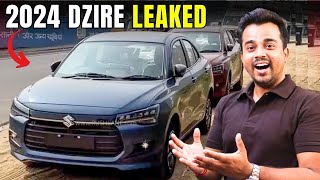 2024 MARUTI SUZUKI DZIRE Facelift LEAKED Ahead of Launch [upl. by Ylrehc]