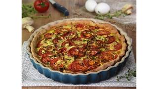 Quiche mit Bratwurst und Frischkäse [upl. by Yates]