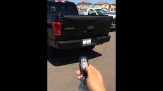 2015 Ford F150 Remote Tailgate Release [upl. by Admama]