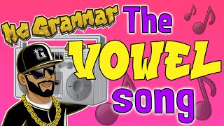 The Vowel Song  MC Grammar 🎤  Educational Rap Songs for Kids 🎵 [upl. by Hyps]