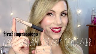 First Impressions  NARS Radiant Creamy Concealer [upl. by Xaviera521]