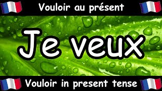 VOULOIR To Want Conjugation Song  Present Tense  French Conjugation  Le Verbe VOULOIR [upl. by Orsa]