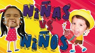 NIÑAS VS NIÑOS EN AÑO NUEVO FT SOYREGICHOU [upl. by Darnall]