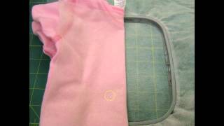 How to embroider a baby onesie [upl. by Ystap]