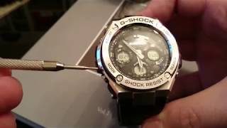 Die Hublot von Casio Teil 2 Casio GShock GSTEEL GSTW110 1AER  Deutsch [upl. by Ecirb]