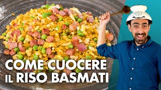 Come cuocere il riso basmati TUTTORIAL [upl. by Endys]