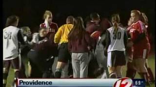 Brawls break out at girls soccer game [upl. by Yrrap665]