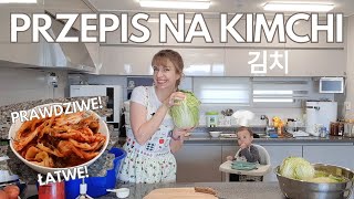 PRZEPIS NA KIMCHI  robię prawdziwe koreańskie kimchi  PROSTY SPRAWDZONY PRZEPIS  kimczi [upl. by Anotal991]