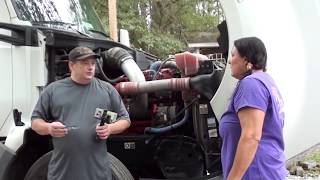 Helping Desiree Inspect a truck by Rawze P1 of 4 [upl. by Ahsinwad384]