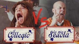 IL COLLEGIO VS LA MIA SCUOLA  Parodia  iPantellas [upl. by Rosita]