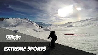 The Art of Snowscoot with Benjamin Friant  Gillette World Sport [upl. by Enyalaj]