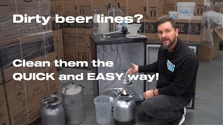 How to Clean the Lines in your Kegerator for Fresh Beer [upl. by Bahe315]