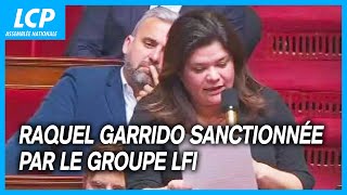 Raquel Garrido sanctionnée par le groupe LFI les explications de Mathilde Panot  7112023 [upl. by Ynaffet]