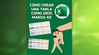 ✅ Truco 12 Curso de Excel básico  Crear TABLAS correctamente 💗TRUCAZO Insertar Tabla [upl. by Garnet783]