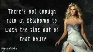 Carrie Underwood  Blown Away Lyrics [upl. by Elwina881]