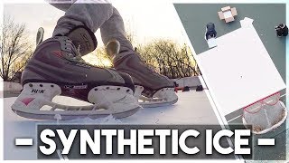 BUILDING A RINK WITH SKATEABLE TILES [upl. by Schaefer]