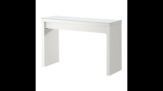 Ikea Malm Dressing Table Instructional How To [upl. by Icul95]