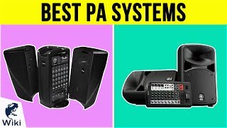 10 Best PA Systems 2019 [upl. by Ellednahc]