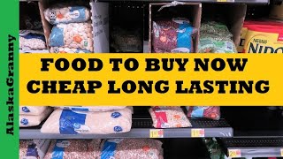 Cheap Long Lasting Foods Buy Stockpile Now Cheap Food Storage [upl. by Aisayt]