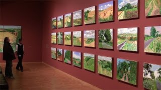 David Hockney A bigger picture  Ausstellung im Museum Ludwig Köln pop art landscape paintings [upl. by Lionello]