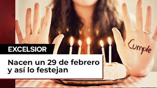 Año bisiesto Así festejan los que cumplen años un 29 de febrero [upl. by Dugas]