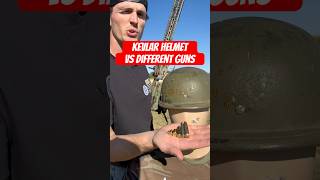 1980s Kevlar Military Helmet vs Different Caliber Bullets [upl. by Penelopa]