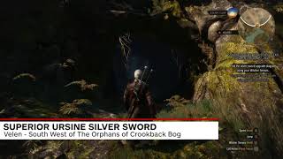 The Witcher 3 Walkthrough  Witcher Gear Locations Superior Ursine Gear [upl. by Petrina]