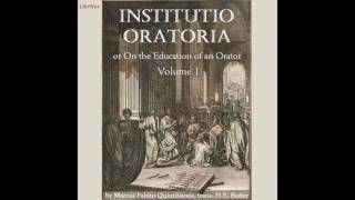 On the Education of an Orator vol 1 0014 by Quintilian audiobook [upl. by Nacim]