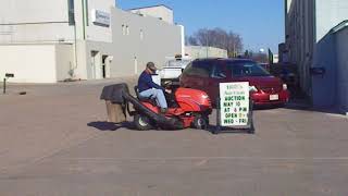 Simplicity Broadmoor 38quot Deck Lawn Mower up for Auction on May 10 2018 at 6pm [upl. by Waechter]