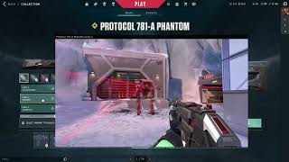 Buying and Playing with Rare Phantom Skin  Valorant Skin  Protocol 781A Phantom valorant [upl. by Bancroft]