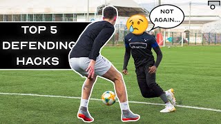 5 BASIC DEFENDING SECRETS  How to improve as a defender in soccer FAST [upl. by Teryn]