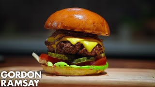 Gordon Ramsay Makes an All American Burger [upl. by Norton]