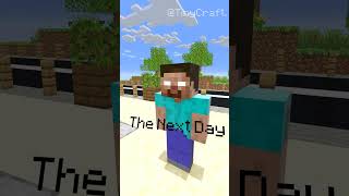 The KindHearted Baby Zombie  Sad Story  Minecraft Animation shorts [upl. by Dranoc291]