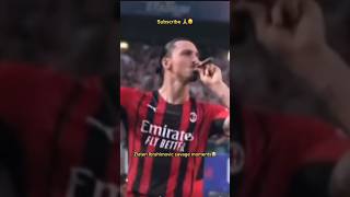 Zlatan Ibrahimovic savage moments🔥😳 shorts [upl. by Edas417]