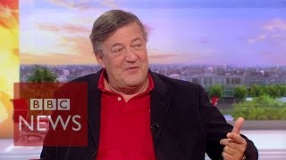 Stephen Fry Addiction Al Pacino Robin Williams amp Philip Seymour Hoffman  BBC News [upl. by Strickler]