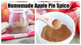 Apple Pie Spice  Homemade Apple Pie Spice [upl. by Rawna727]