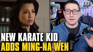 Agents Of SHIELD Star MingNa Wen Joins New Karate Kid Movie [upl. by Thia]