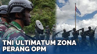 TNI Ultimatum OPM Zona Perang Isapan Jempol Sebby Sambom [upl. by Enayd777]