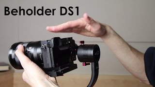 How To Balance The Beholder DS1  Footage Sony a6300  18105 f4 G OSS [upl. by Alrad]