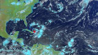 Fred disorganized near Bahamas Invest 95L in Central Atlantic [upl. by Yrac]