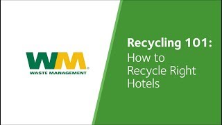 Recycling 101 Hotels [upl. by Etolas]