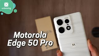 Motorola Edge 50 Pro  Unboxing en español [upl. by Aneehsirk]